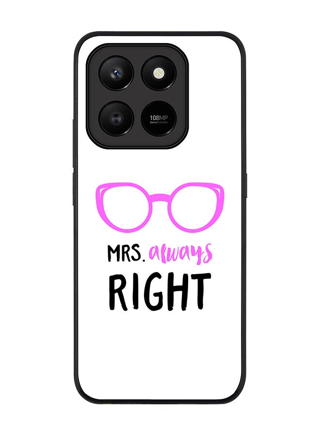 For Honor X7d 4G / X7d 5G / 400 Smart Case,Slim fit Camera Protection, Shockproof Thin Phone cover  - Mrs. Always Right